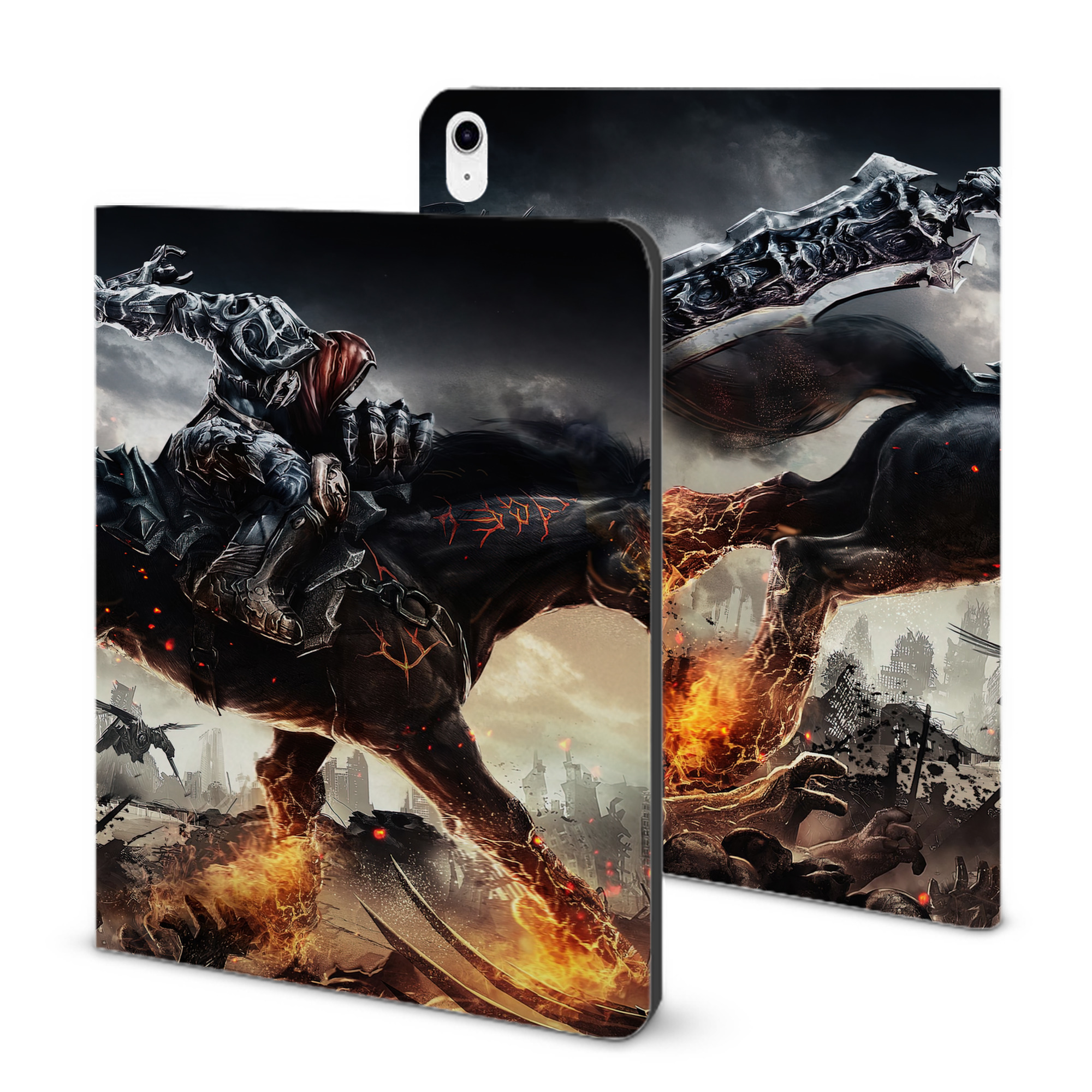 （画像用） Deadpool デッドプール IPad ケース ブック型 PUレザー TPU 耐衝撃 軽量 薄型 ペン収納なし 全面保護 IPad 各モデル対応